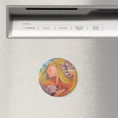 Insel Girl - Magnet (In Situ (Geschirrspüler))
