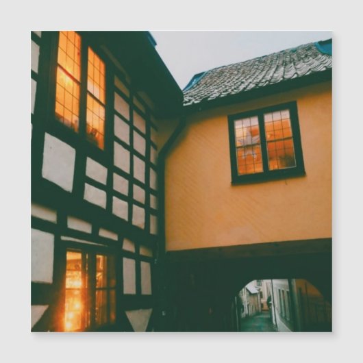 Insel Gotland - Unesco-Stadt Visby - Schweden Magnetkarte (Vorderseite)