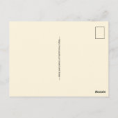 Insel Grenada Karte Postkarte (Rückseite)