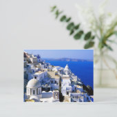 Insel, Griechenland Postkarte (Stehend Vorderseite)