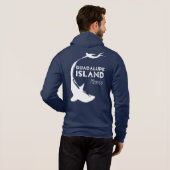 Insel Guadalupe Mexiko | Tauchen mit Haien Hoodie (Schwarz voll)