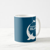 Insel Guadalupe Mexiko | Tauchen mit Haien Kaffeetasse (VorderseiteRechts)