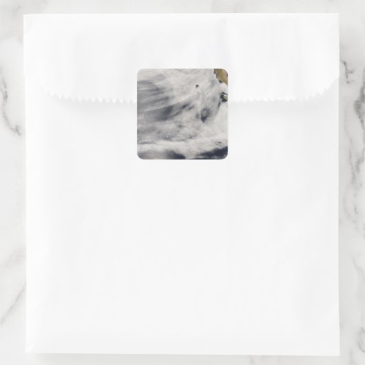 Insel Guadalupe Quadratischer Aufkleber (Tasche)