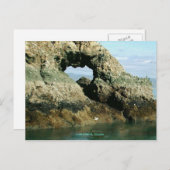 Insel Gull, Alaska Postkarte (Vorne/Hinten)