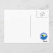 Insel Gull, Alaska Postkarte (Rückseite)