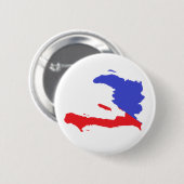 Insel Haiti Button Button (Vorne & Hinten)