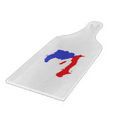 Insel Haiti Schneidebrett (Ecke)