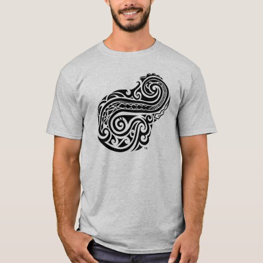 Insel-Haken-Entwurf T-Shirt (Vorderseite)