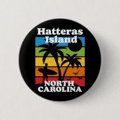 Insel Hatteras, North Carolina Button (Vorderseite)