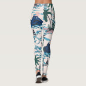 Insel Hawaii Leggings (Rückseite)