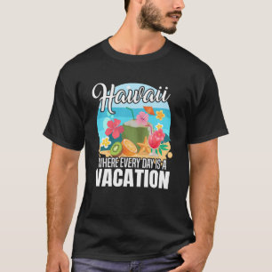 Insel Hawaii - Sonnenstrahlen und Palmen 9 T-Shirt