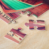 Insel Hawaii Tropischer Sonnenuntergang Palme Souv Puzzle (Seite)