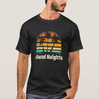 Insel Heights New Jersey Beach Nj Beach Bum Us Ci T-Shirt