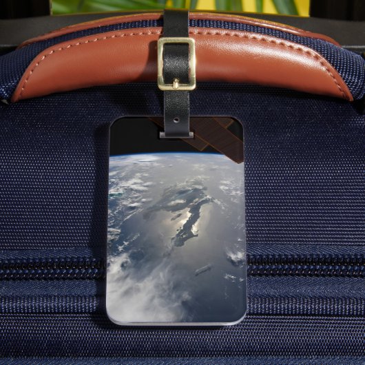 Insel Hispaniola mit Sunglin Gepäckanhänger (Vorderseite Insitu 2)