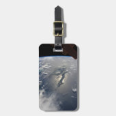 Insel Hispaniola mit Sunglin Gepäckanhänger (Vorderseite vertikal)