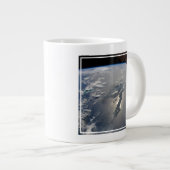 Insel Hispaniola mit Sunglin Jumbo-Tasse (Vorderseite Rechts)