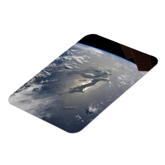 Insel Hispaniola mit Sunglin Magnet (Linke Seite)