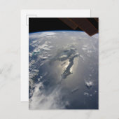 Insel Hispaniola mit Sunglin Postkarte (Vorne/Hinten)