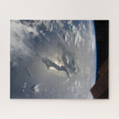 Insel Hispaniola mit Sunglin Puzzle (Horizontal)