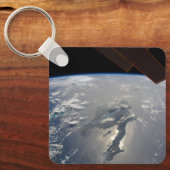 Insel Hispaniola mit Sunglin Schlüsselanhänger (Vorderseite)