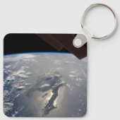 Insel Hispaniola mit Sunglin Schlüsselanhänger (Rückseite)