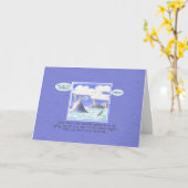 Insel Hitchhiker "HELP"! Freundschaft Karte (Gelbe Blume)