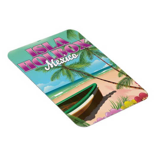 Insel Holbox Mexiko Magnet (Rechte Seite)