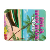 Insel Holbox Mexiko Magnet (Horizontal)