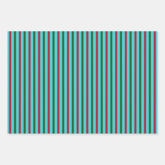 Insel Holiday Wrapping Sheets, Matte 19" x 29" Geschenkpapier Set (Vorderseite 2)