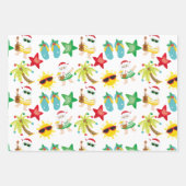 Insel Holiday Wrapping Sheets, Matte 19" x 29" Geschenkpapier Set (Vorderseite)
