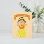 Insel Hope~Scripture~Print Postkarte (Stehend Vorderseite)