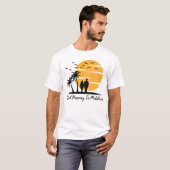 Insel-Hopping auf den Malediven T-Shirt (Vorne ganz)
