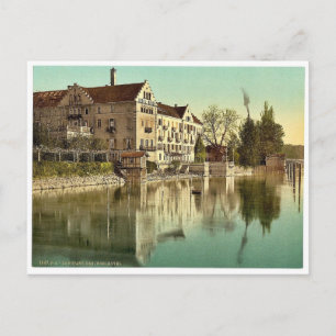 Insel Hotel, Konstanz, Baden, Ger Postkarte