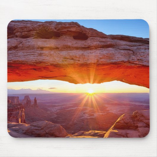 Insel im Himmel Mousepad (Vorne)