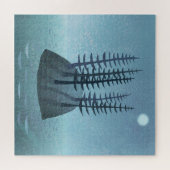 Insel im Ozean Art Puzzle (Horizontal)