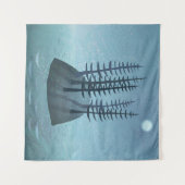 Insel im Ozean Wandteppich (Vorderseite (Horizontal))