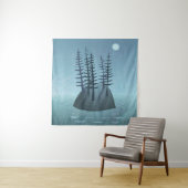 Insel im Ozean Wandteppich (Beispiel)