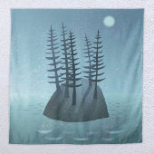 Insel im Ozean Wandteppich