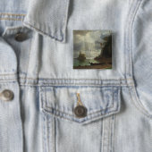 Insel im See (Öl auf Leinwand) Button (Beispiel)