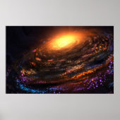 Insel in der Leere Poster (Vorne)