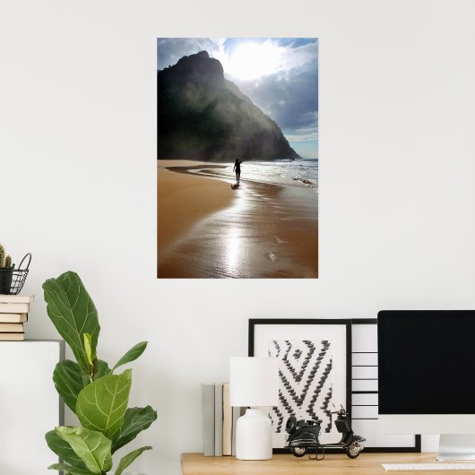 Insel in der Sonne 20x30 Poster (Heimbüro)