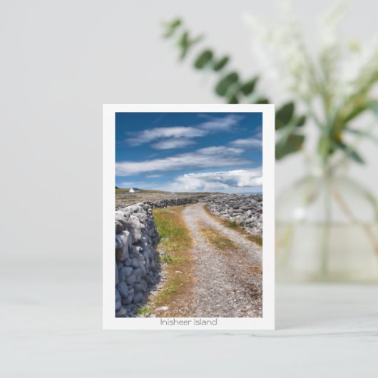 Insel Inisheer Postkarte (Stehend Vorderseite)