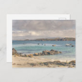 Insel Iona Postkarte (Vorne/Hinten)