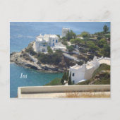 Insel Ios! Postkarte (Vorderseite)
