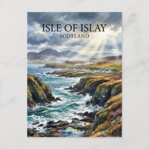 Insel Islay Schottland Postkarte