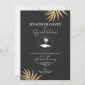 Insel Jamaika Einladung (Vorderseite)