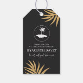 Insel Jamaika Geburtstagsgeschenk-Tag Geschenkanhänger (Vorderseite)