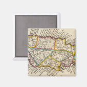 Insel Jamaika Magnet (Vorderseite/Rückseite)