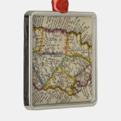 Insel Jamaika Silbernes Ornament (Rechts)