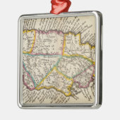 Insel Jamaika Silbernes Ornament (Links)